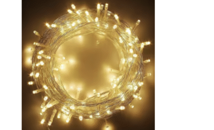 Warm White String 5W Decorative Lights (12 m) - Quace